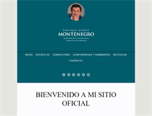 Tablet Screenshot of enriquenunezmontenegro.com